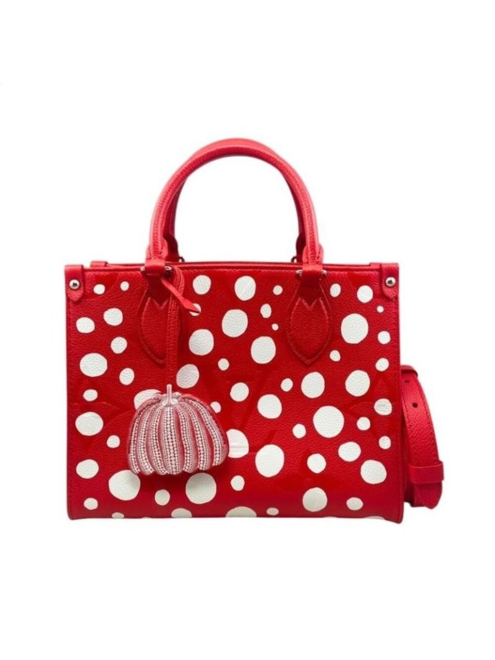 Louis Vuitton Yayoi Kusama Shoulder Bag On The Go PM Monogram